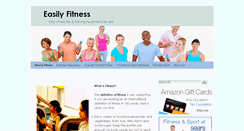 Desktop Screenshot of easilyfitness.com